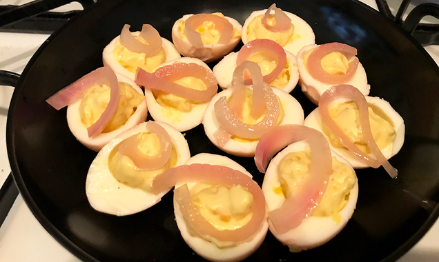 Pickled eggs
